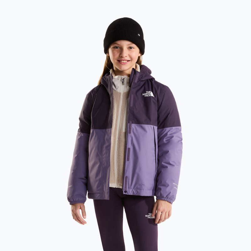 Giacca impermeabile per bambini The North Face Warm Antora Rain endless dusk/grounded plum 4