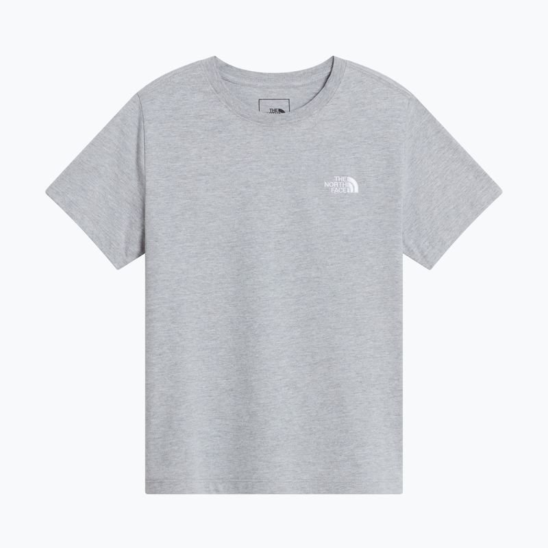 Maglietta per bambini The North Face Evolution Simple Dome SS Tee tnf pale grey h 4