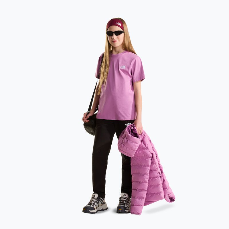 Maglietta per bambini The North Face Evolution Simple Dome SS Tee hushed lavender 2