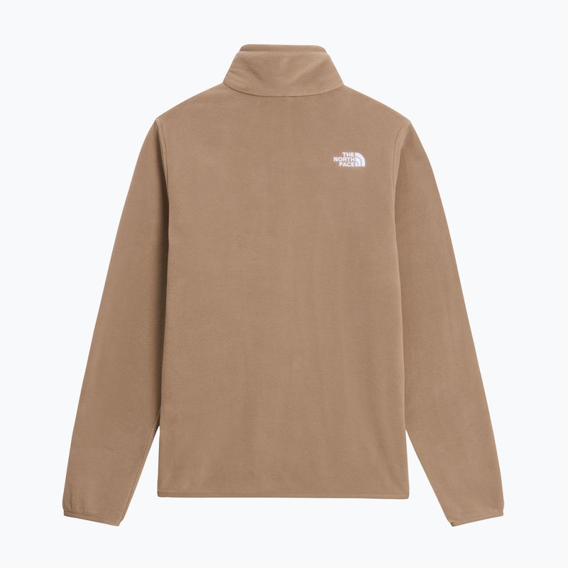 Pile donna The North Face Glacier Fleece 1/4 Zip garnet 5