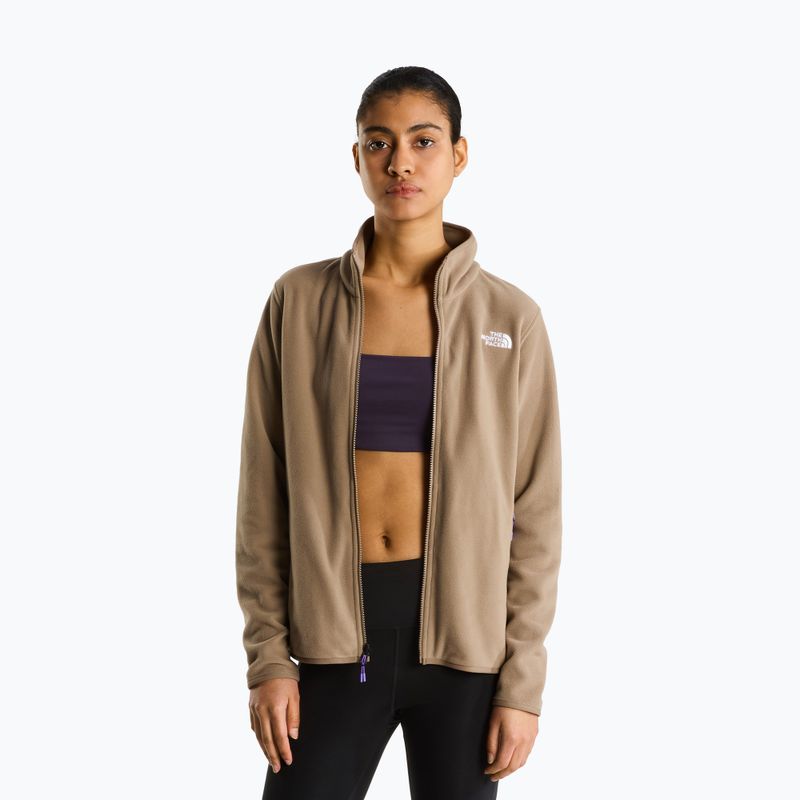 Pile uomo The North Face Glacier Fleece garnet 4