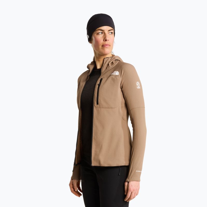 Felpa da trekking donna The North Face Summit Futurefleece Full Zip Hoodie garnet 4