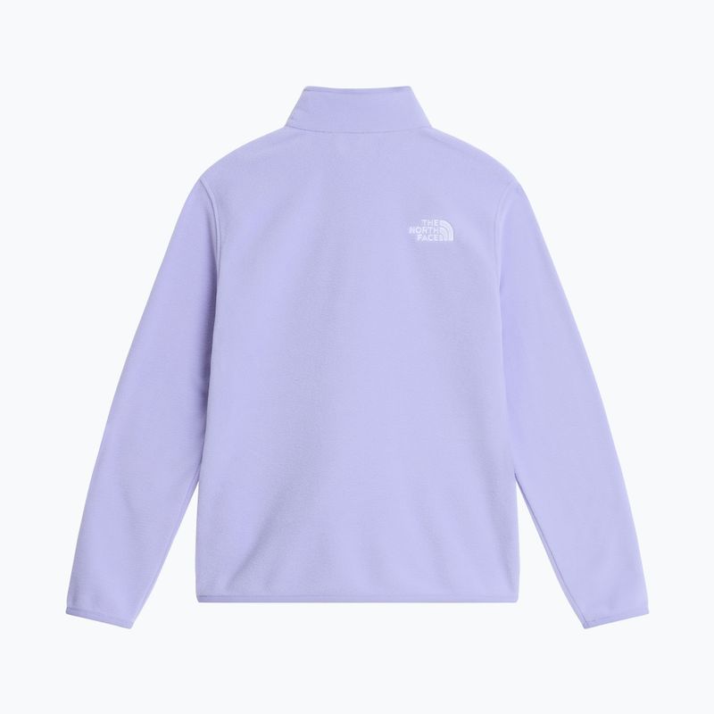 Pile felpato bambino The North Face Teen Glacier 1/4 Zip pale plum 5