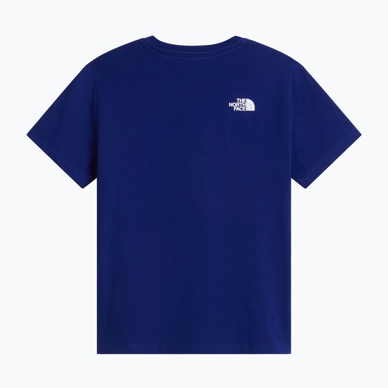 Maglietta per bambini The North Face Evolution Half Dome SS Tee bold blue 2