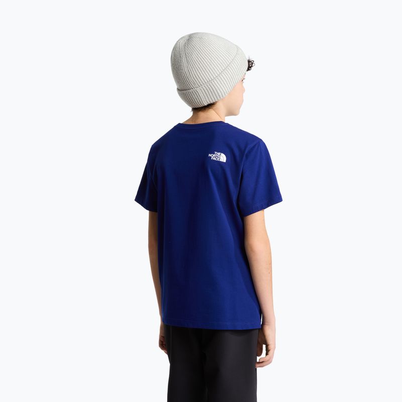 Maglietta per bambini The North Face Evolution Half Dome SS Tee bold blue 5