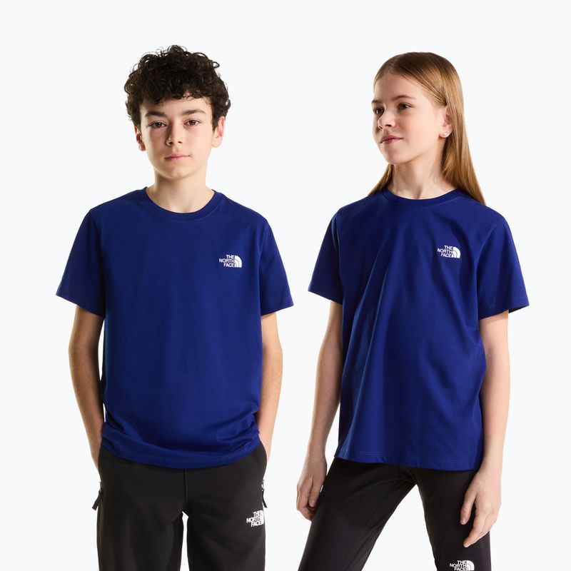 Maglietta per bambini The North Face Evolution Simple Dome SS Tee bold blue
