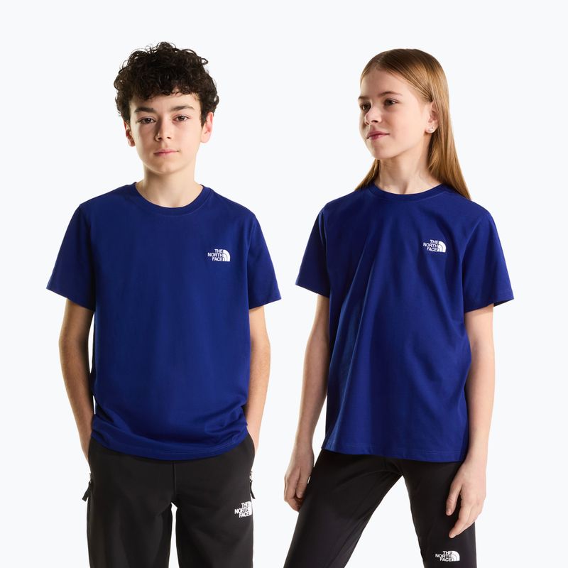 Maglietta per bambini The North Face Evolution Simple Dome SS Tee bold blue 3