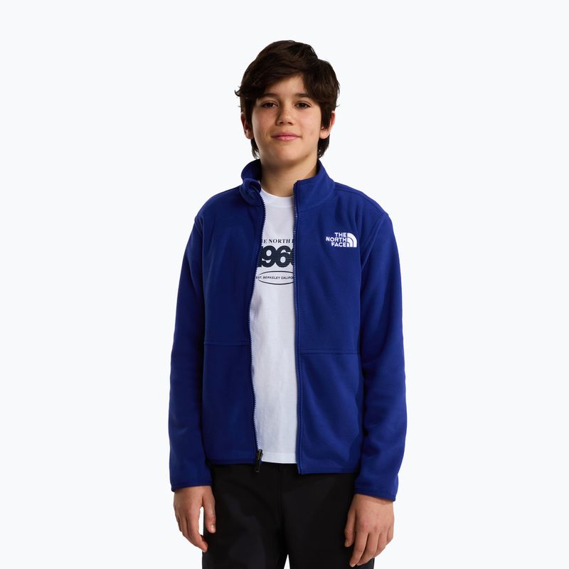 Pile felpato bambino The North Face Glacier Full Zip bold blue 4