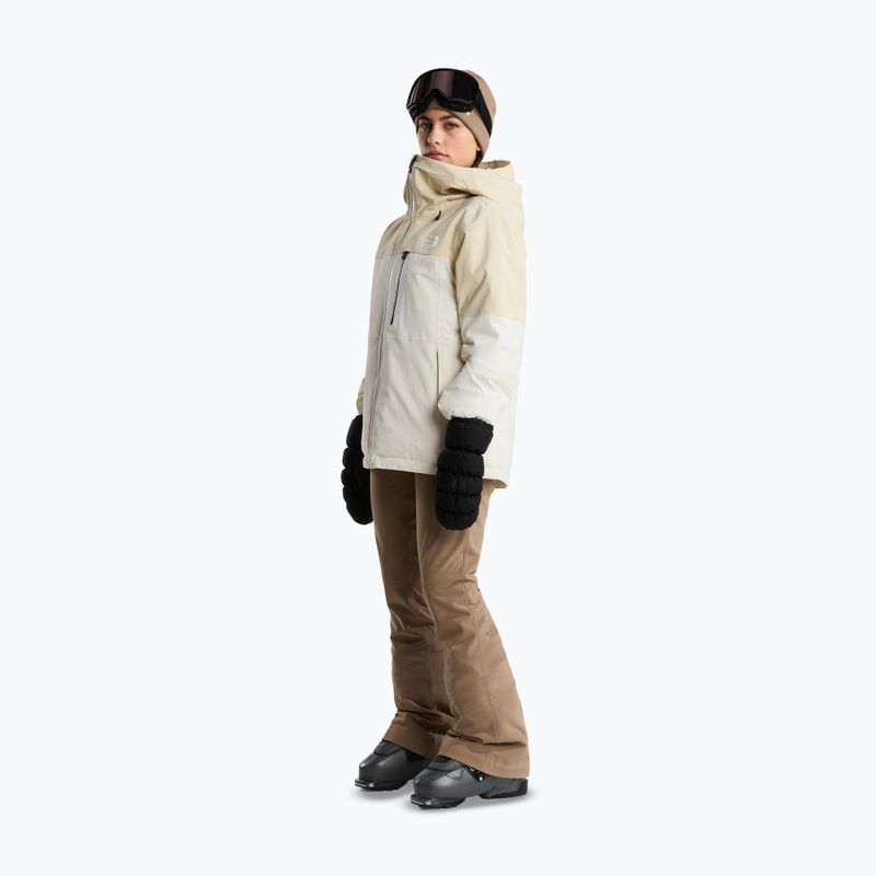 Pantaloni da sci da donna The North Face Snoga Regular garnet 2