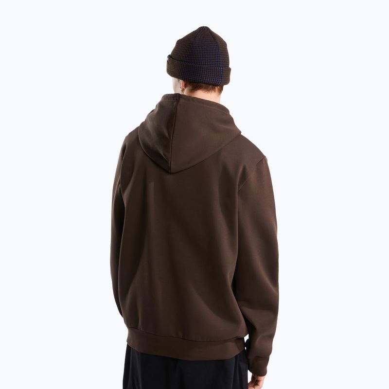 Felpa da uomo The North Face Evolution Simple Dome Regular Hoodie dark chestnut 3