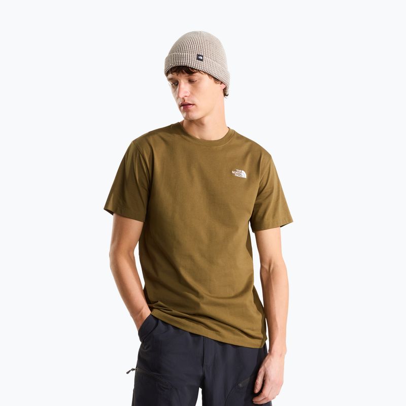 T-shirt da uomo The North Face Evolution Simple Dome Regular SS caraway seed