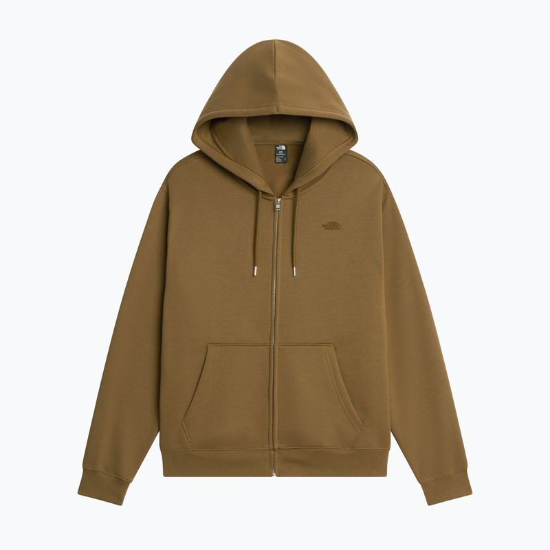 Felpa da uomo The North Face Essential Simple Dome RLX Full Zip caraway seed 5