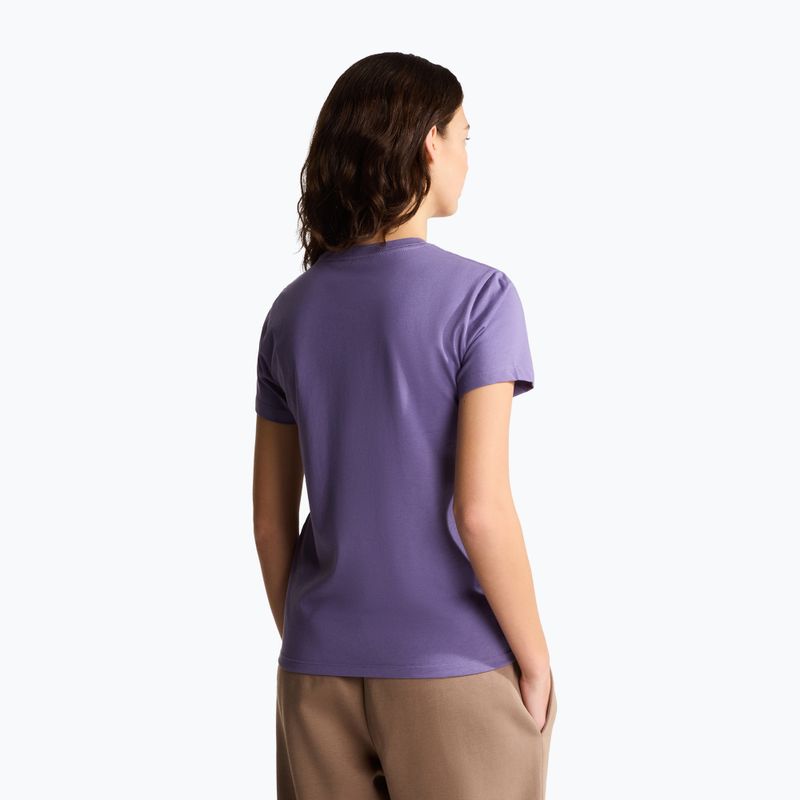Maglietta da donna The North Face Evolution Simple Dome Slim SS grounded plum 3
