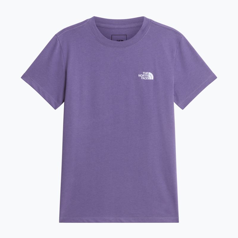 Maglietta da donna The North Face Evolution Simple Dome Slim SS grounded plum 4