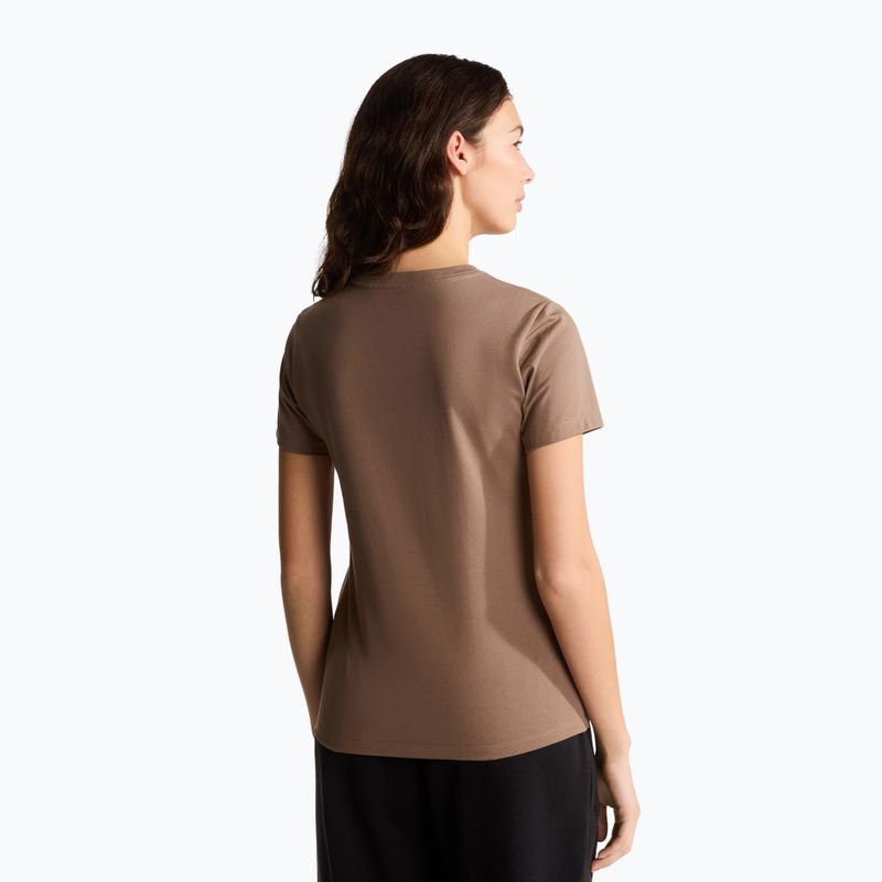 Maglietta da donna The North Face Evolution Simple Dome Slim SS garnet 3