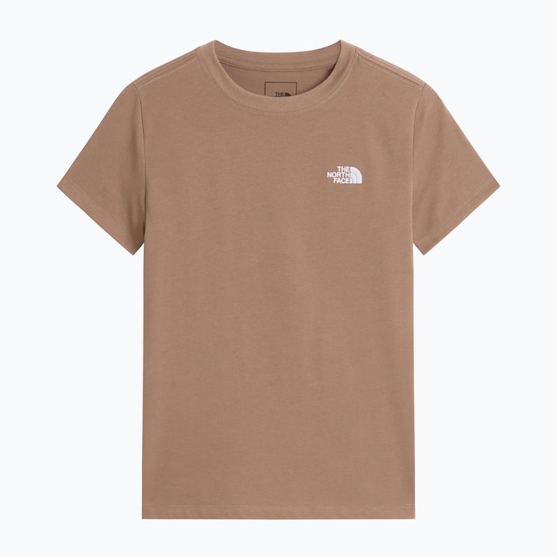 Maglietta da donna The North Face Evolution Simple Dome Slim SS garnet 4