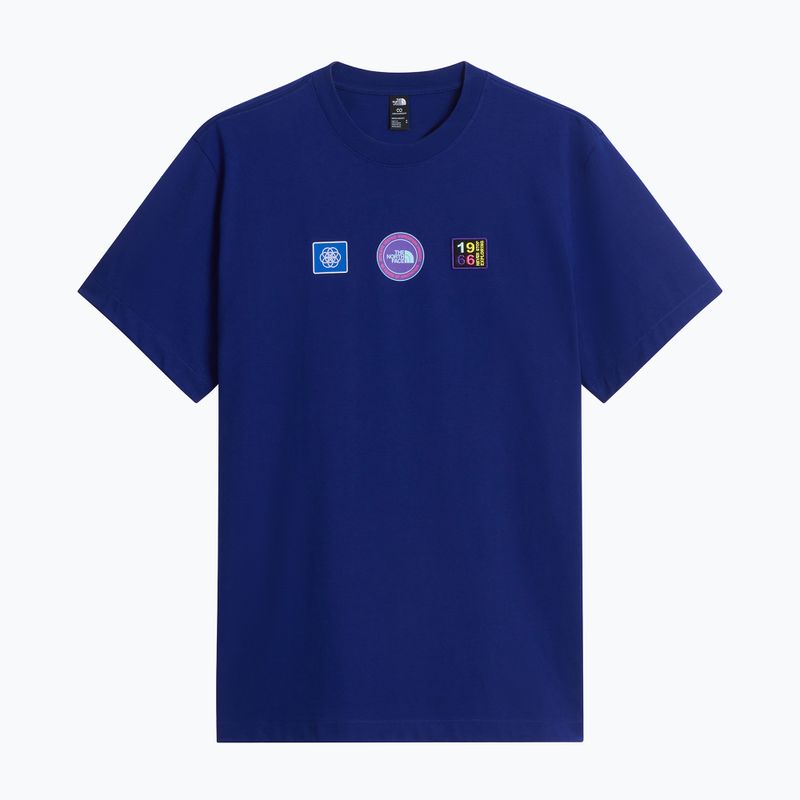 T-shirt da uomo The North Face Explorer Badges RLX Tee Graphic bold blue 4
