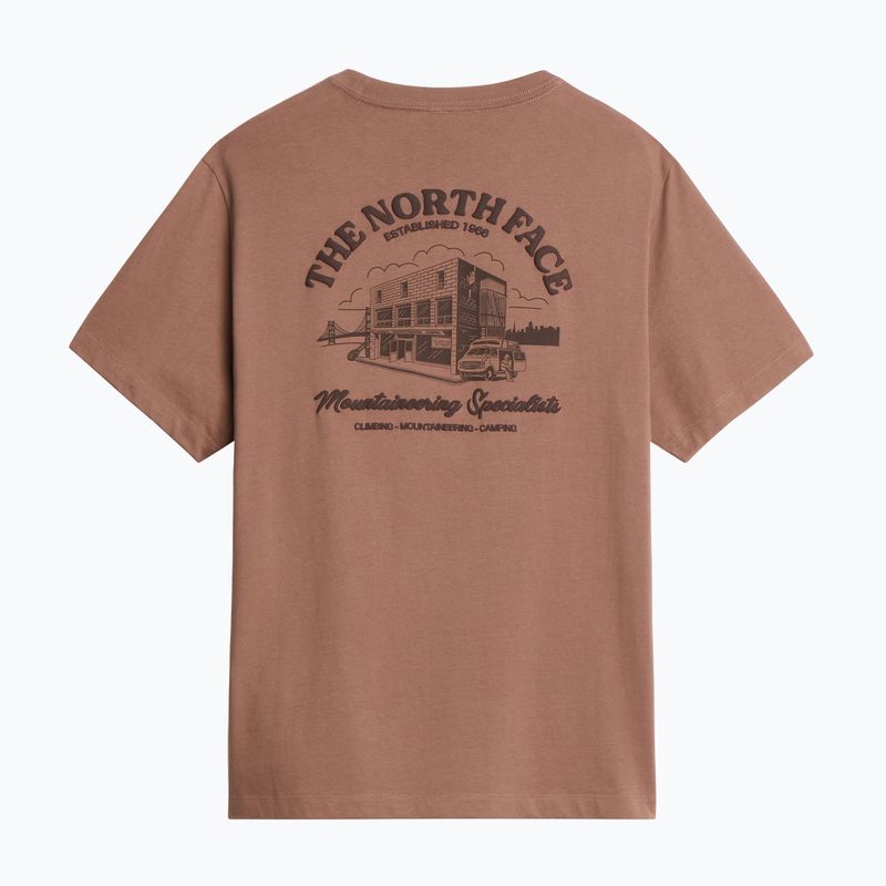 Maglietta The North Face OG Store RLX Tee Graphic garnet 5