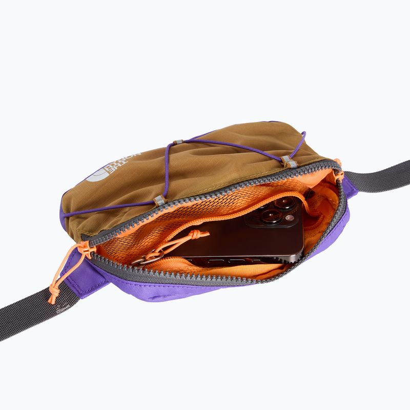 Marsupio cintura The North Face Terra Lumbar 1 l utility brown/peak purple 4