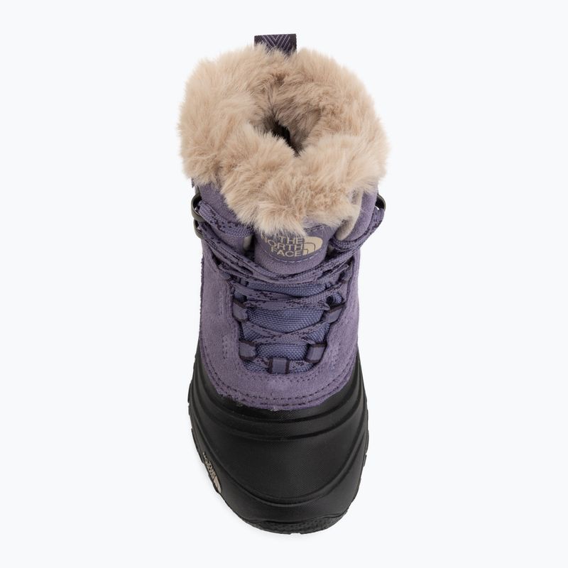 Doposci da bambino The North Face Shellista V Lace Wp grounded plum/endless dus 5