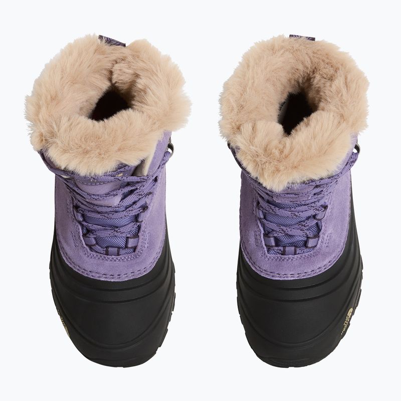 Doposci da bambino The North Face Shellista V Lace Wp grounded plum/endless dus 4