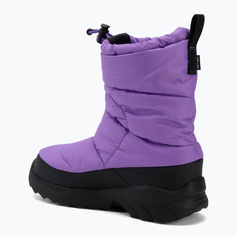 Doposci da bambino The North Face Nse Traction Bootie Wp elevation purple/tnf black 3