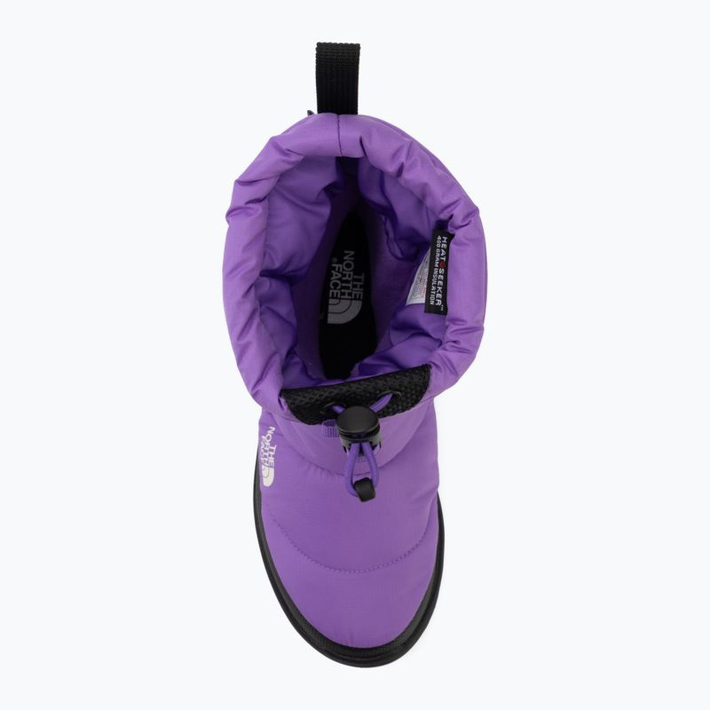 Doposci da bambino The North Face Nse Traction Bootie Wp elevation purple/tnf black 5