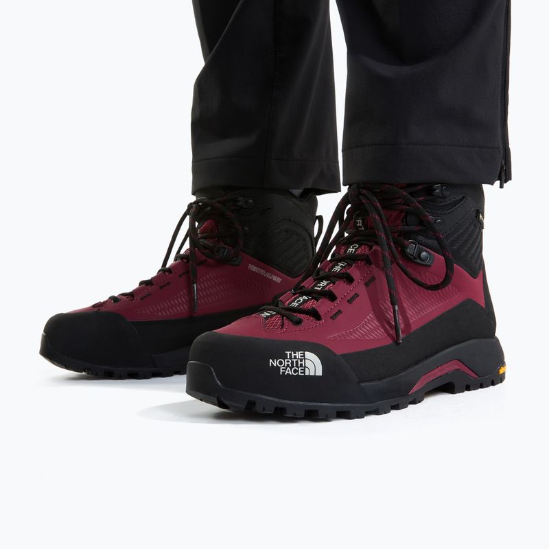 Scarpe da avvicinamento donna The North Face Verto Alpine Mid GTX burgundy crush/tnf black 5