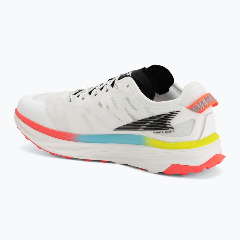 Scarpe da corsa uomo Altra Mont Blanc Carbon white/black/firey coral 3