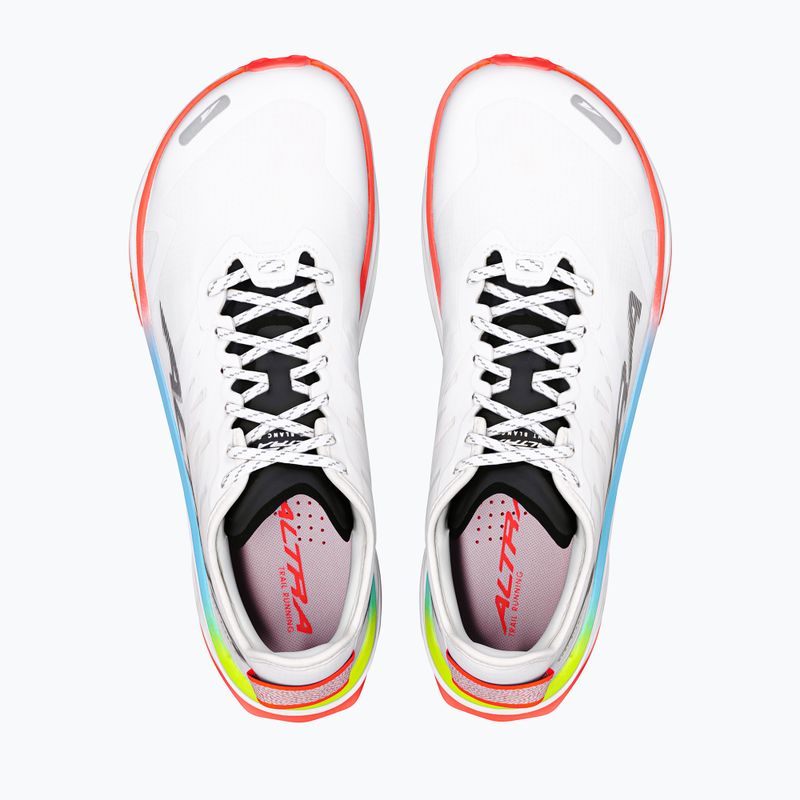 Scarpe da corsa uomo Altra Mont Blanc Carbon white/black/firey coral 3