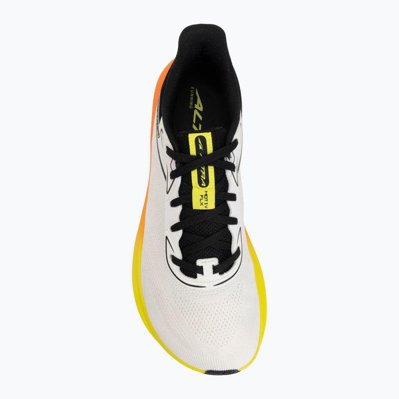 Scarpe da corsa uomo Altra Motiv FLX white/black/safety yellow 5