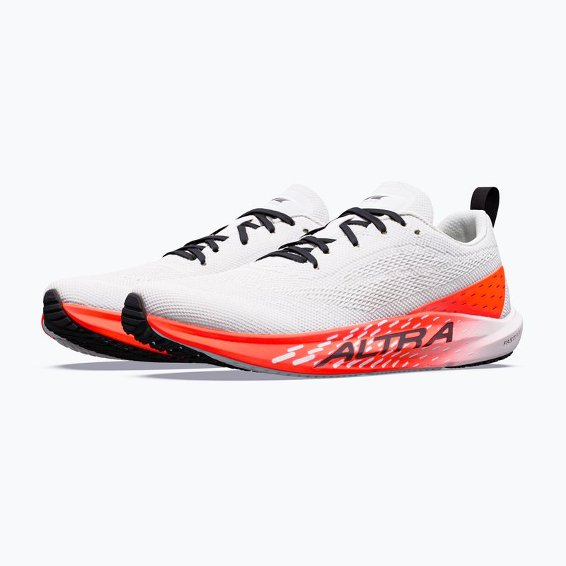 Scarpe da corsa uomo Altra Vanish Pulse white/black/firey coral 2