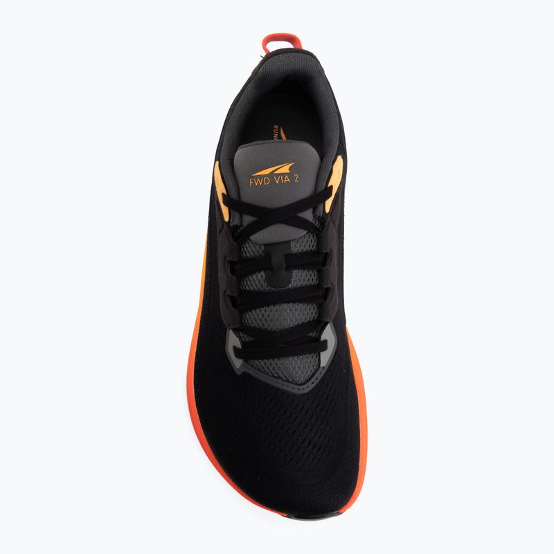 Scarpe da corsa uomo Altra FWD Via 2 black/orange pop/coral 5