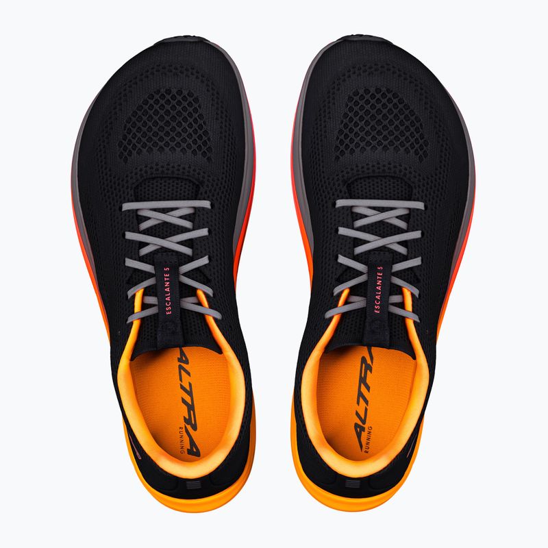 Scarpe da corsa uomo Altra Escalante 5 black/fiery coral/orange 3
