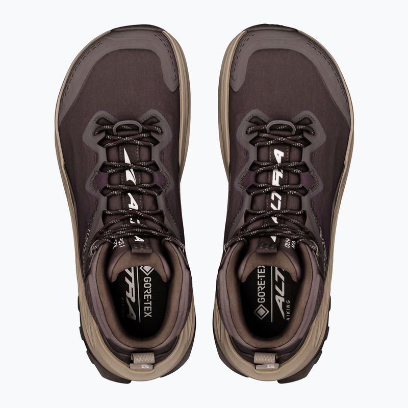 Scarpe da corsa uomo Altra Olympus 7 Mid GTX chocolate brown/brown 3