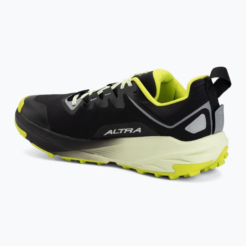 Scarpe da corsa uomo Altra Experience Wild 3+ black/silver/acid lime 3