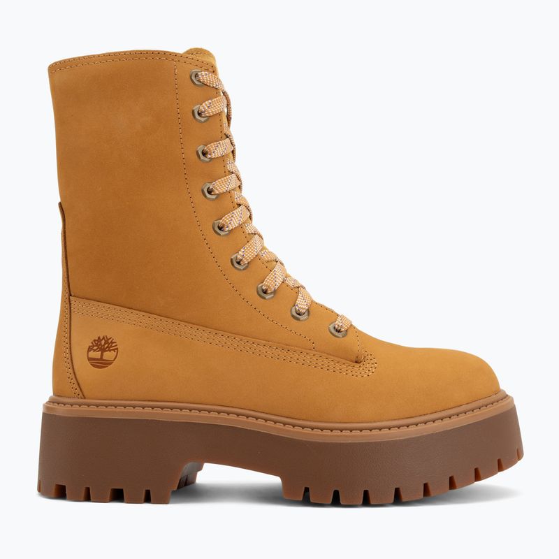 Scarpe da donna Timberland Stone Street Mid Lace Up wheat nubuck 2