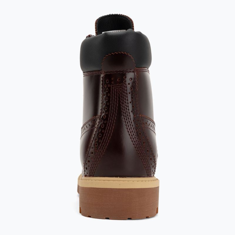 Scarpe da uomo Timberland Premium 6 In Lace burgundy full grain 6