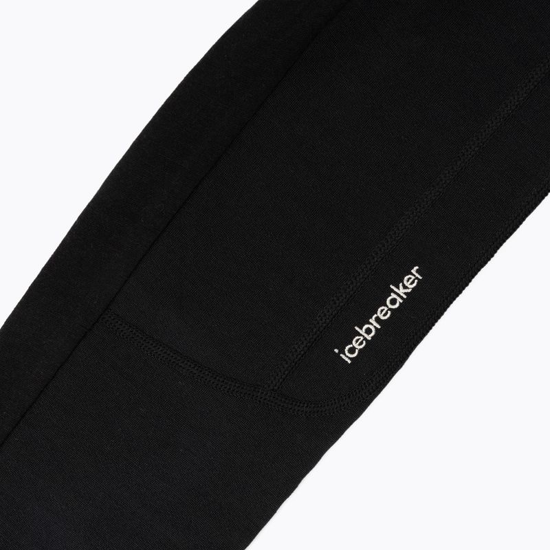 Felpa da trekking donna Icebreaker Merino 300 Realfleece Descender Zip Hoodie black 4