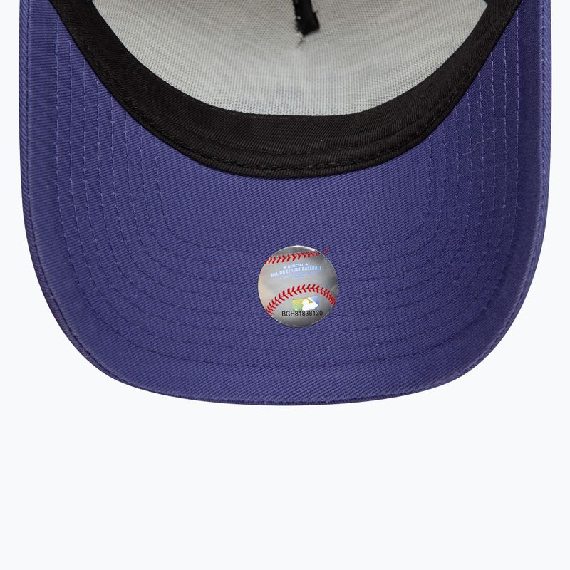 Cappello da baseball New Era WS Patch Eframe Los Angeles Dodgers beige chiaro 6