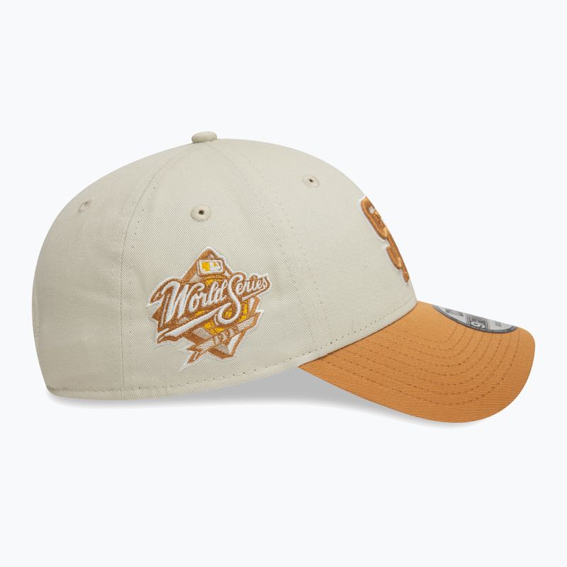 Cappello da baseball New Era WS Patch 9Forty San Diego Padres beige chiaro 5