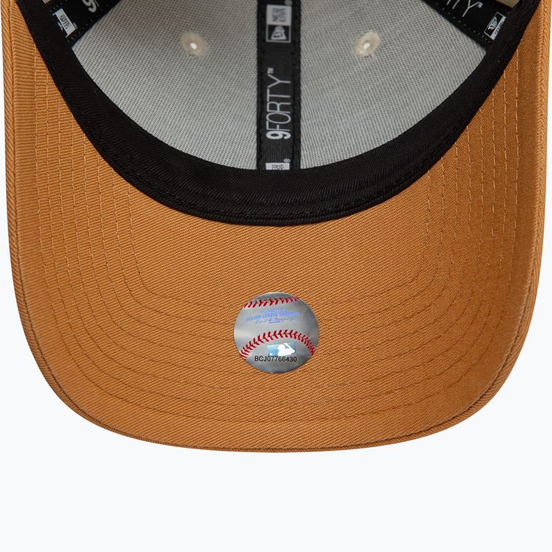 Cappello da baseball New Era WS Patch 9Forty San Diego Padres beige chiaro 6
