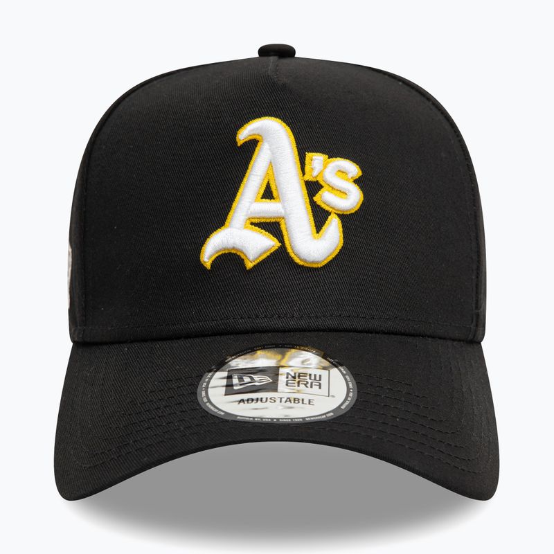 Cappello da baseball New Era WS EframeOakland Athletics nero 2