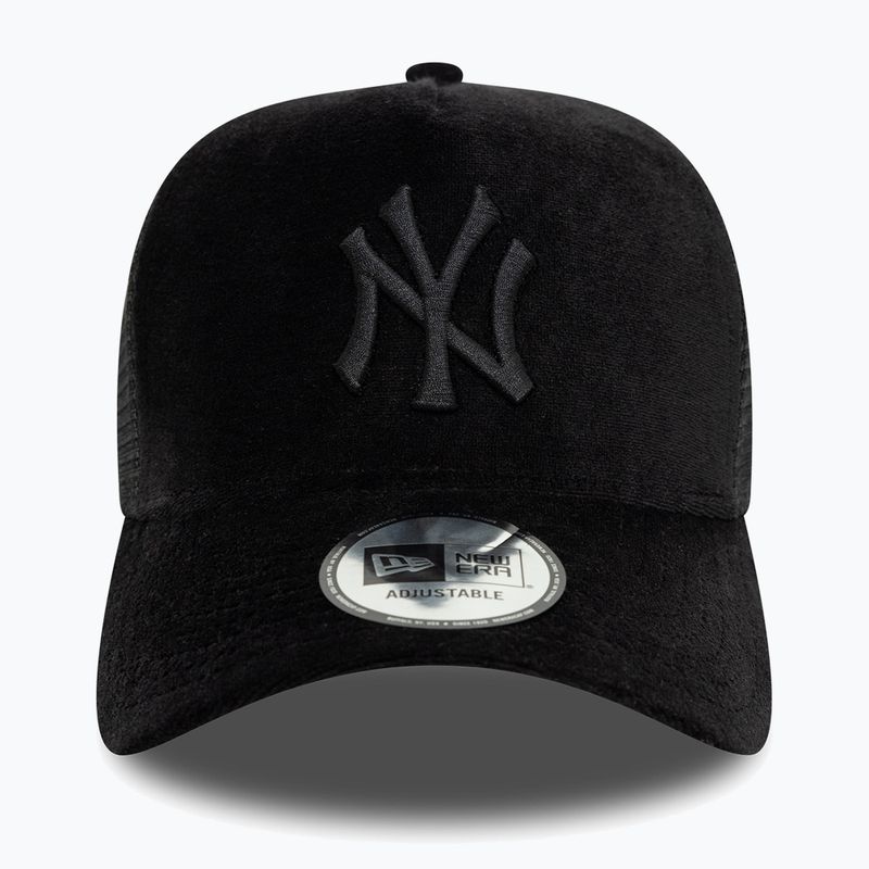Cappello da baseball New Era Diamante Velour Trucker New York Yankees nero 3