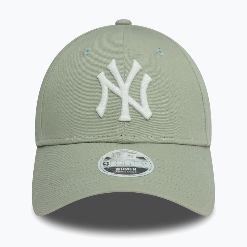 Cappello da baseball New Era Metallic Logo 9Forty New York Yankees verde pastello 3