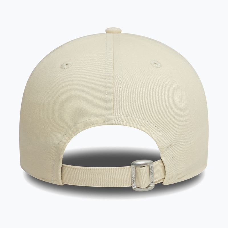 Cappello da baseball New Era League Essential 9Forty New York Yankees beige chiaro 4