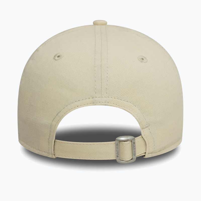 Cappello da baseball New Era Icon 9Forty Los Angeles Dodgers beige chiaro 4