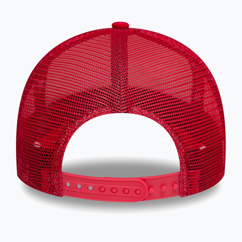 Cappello da baseball New Era Foam Trucker rosa brillante 4