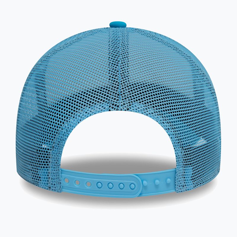 Cappello da baseball New Era Foam Trucker blu pastello 4