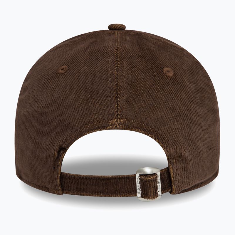 Cappello da baseball New Era Two Tone Cord 9Forty New York Yankees marrone scuro 4